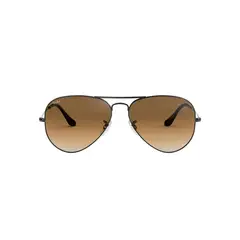 RAY BAN - Lentes de Sol RB3025 Aviator Marrón Degradé Polarizados.