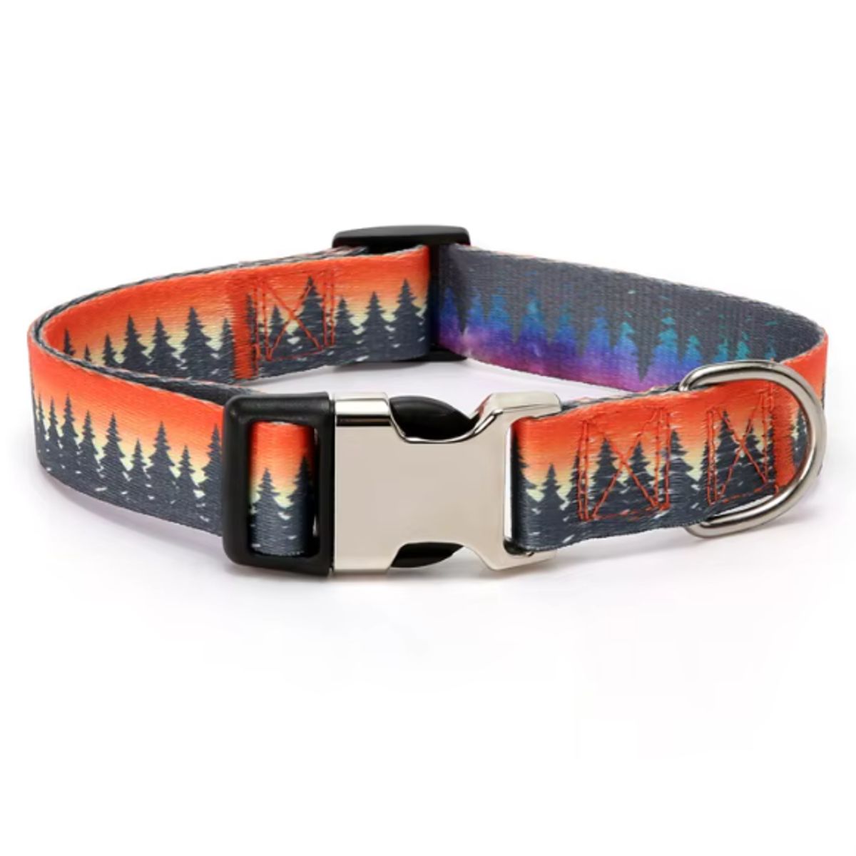 GENERICO - Collar para mascotas Winter Forest Talla S