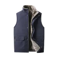 TIOZONEY - Chaqueta Sin Mangas Ripstop Liviana De Varon-Azul