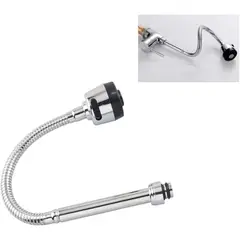 GENERICO - Cuello Flexible para Lavaplatos Universal, Gira 360