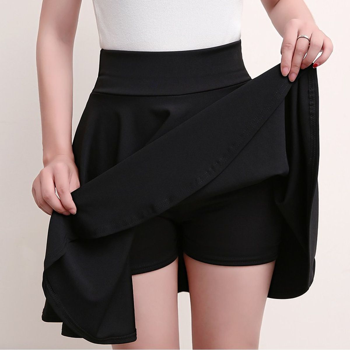 TIOZONEY - Pantalones cortos Faldas Mujer