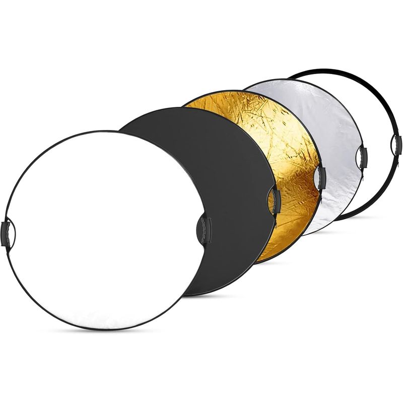 NEEWER - Reflector Neewer 5 en 1 Plegable de 80 cm con Asas
