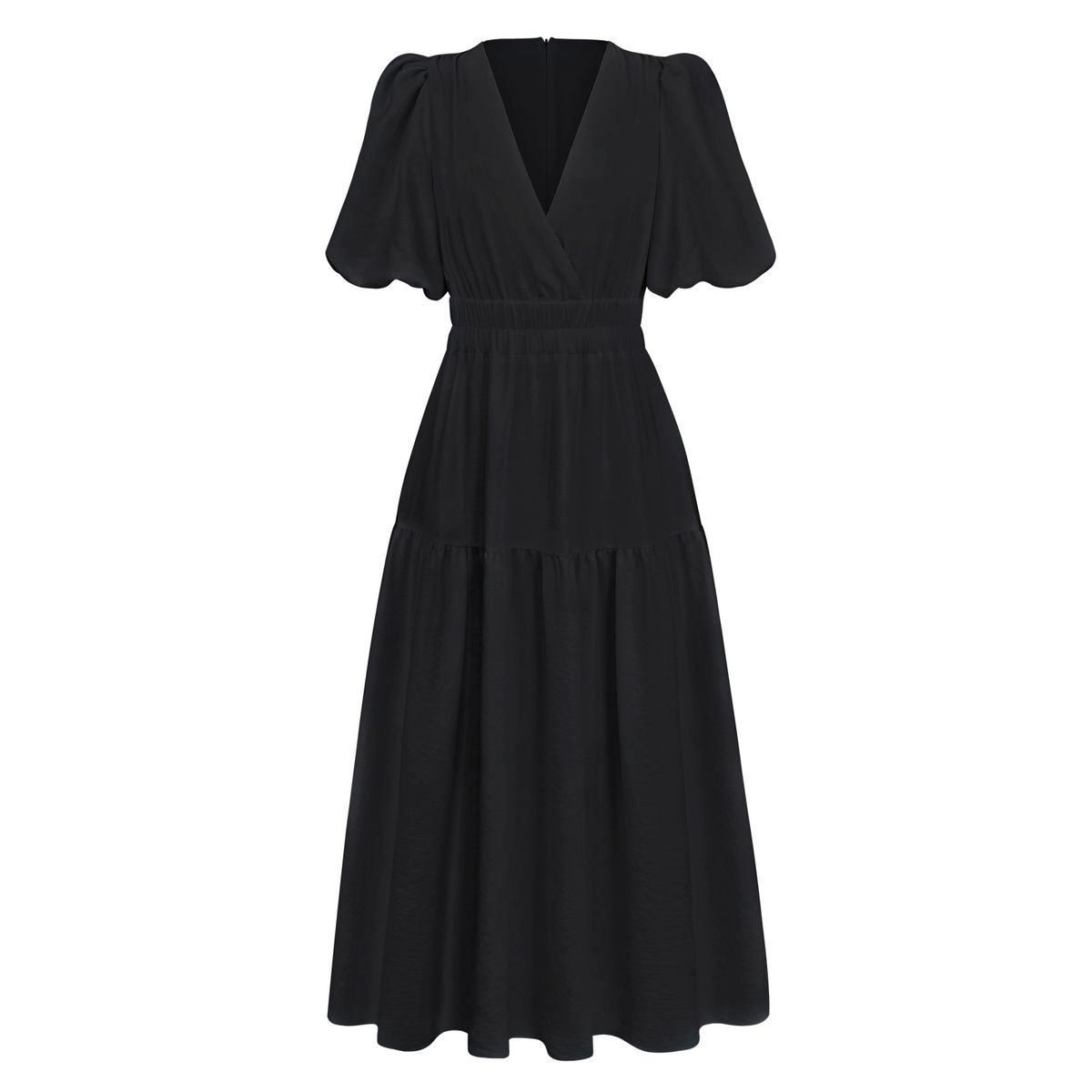 TIOZONEY - Vestido de mujer con cuello en V