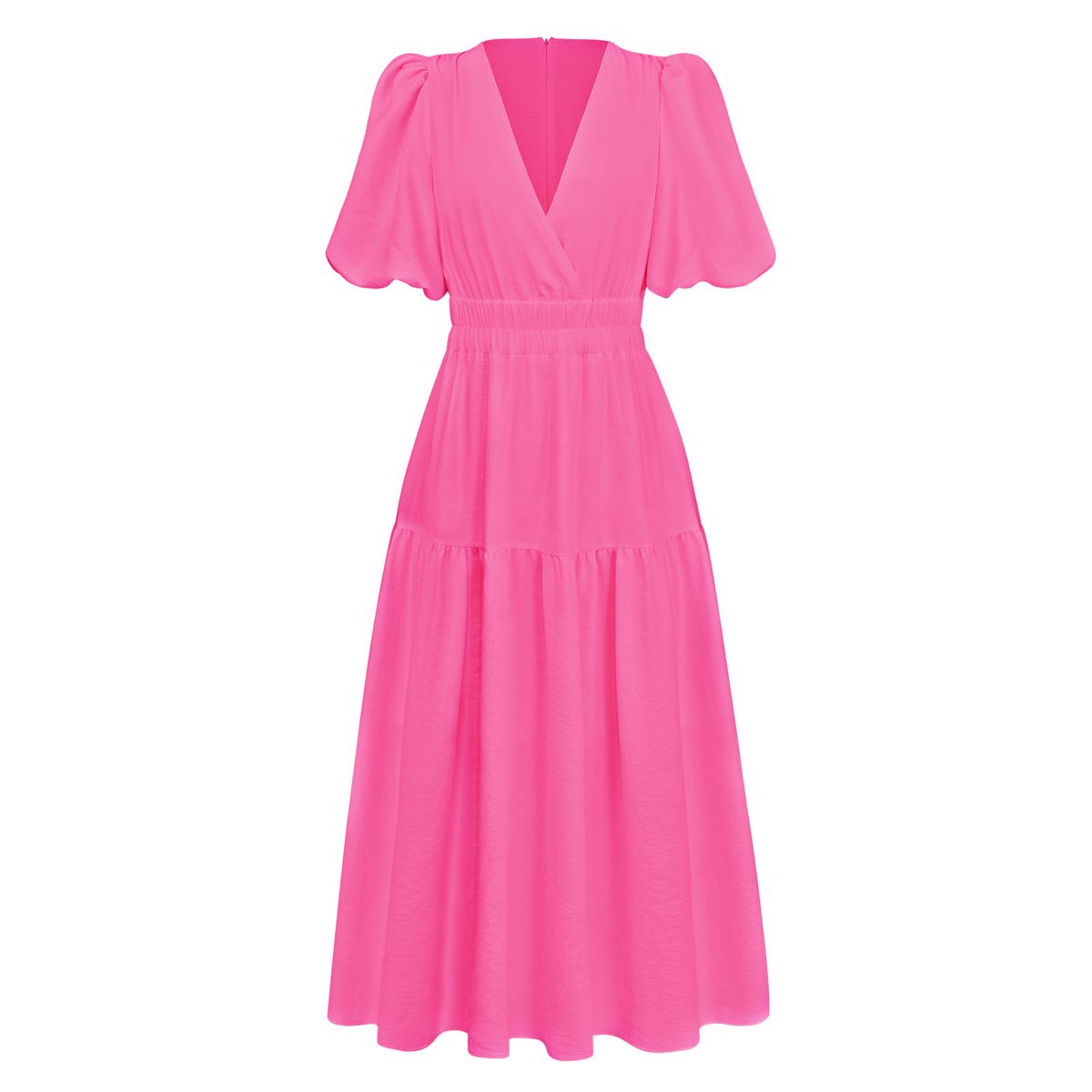 TIOZONEY - Vestido de mujer con cuello en V