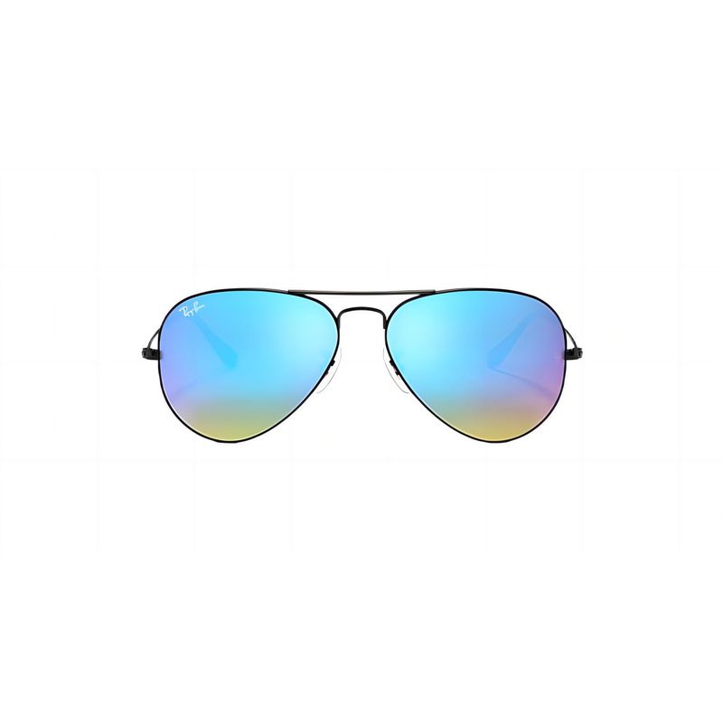 RAY BAN - Lentes de Sol RB3025 Aviator  Ngero  Azul Flash.