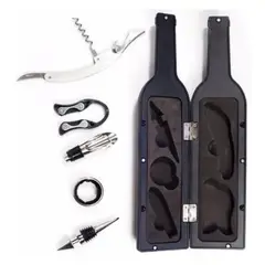 GENERICO - Kit Botella 5 Piezas para Licores.