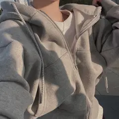 TIOZONEY - Sudadera holgada de mujer_.