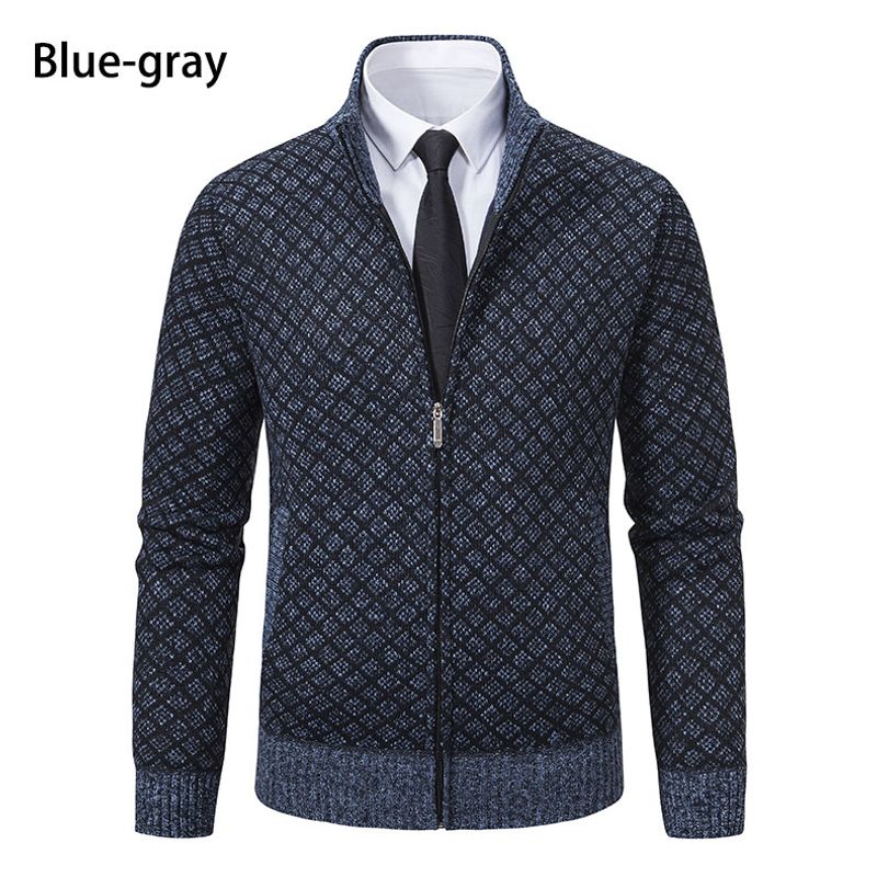 TIOZONEY - Chaleco de cuadros para hombre