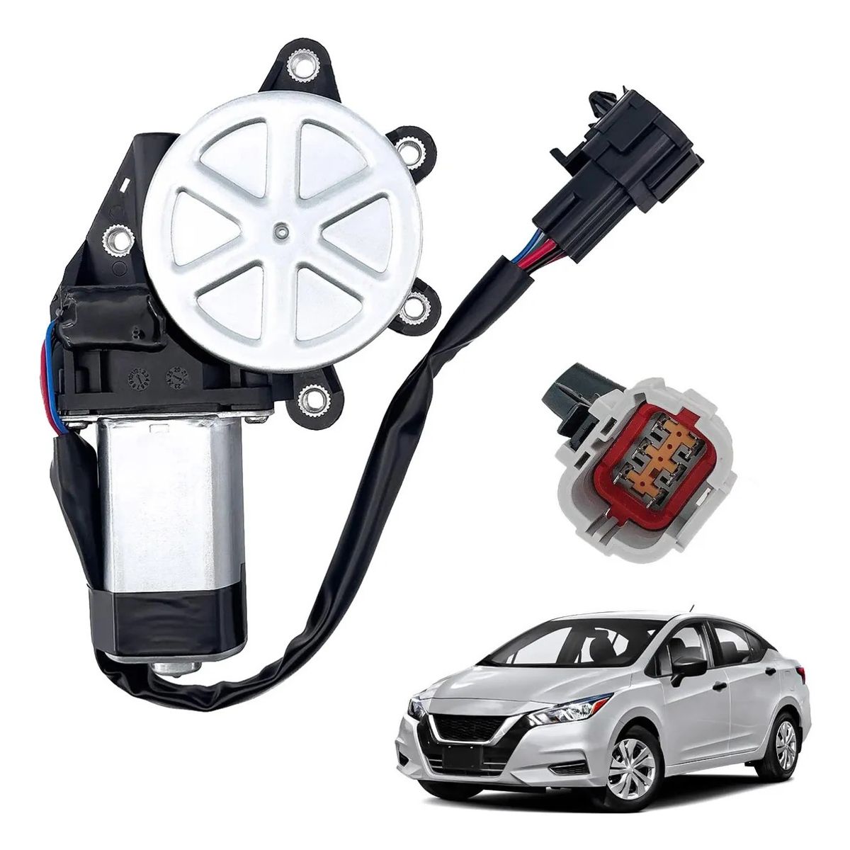 KUANGYE - Motor Alzavidrio Para Nissan Tiida 07-14 Lado Chofer