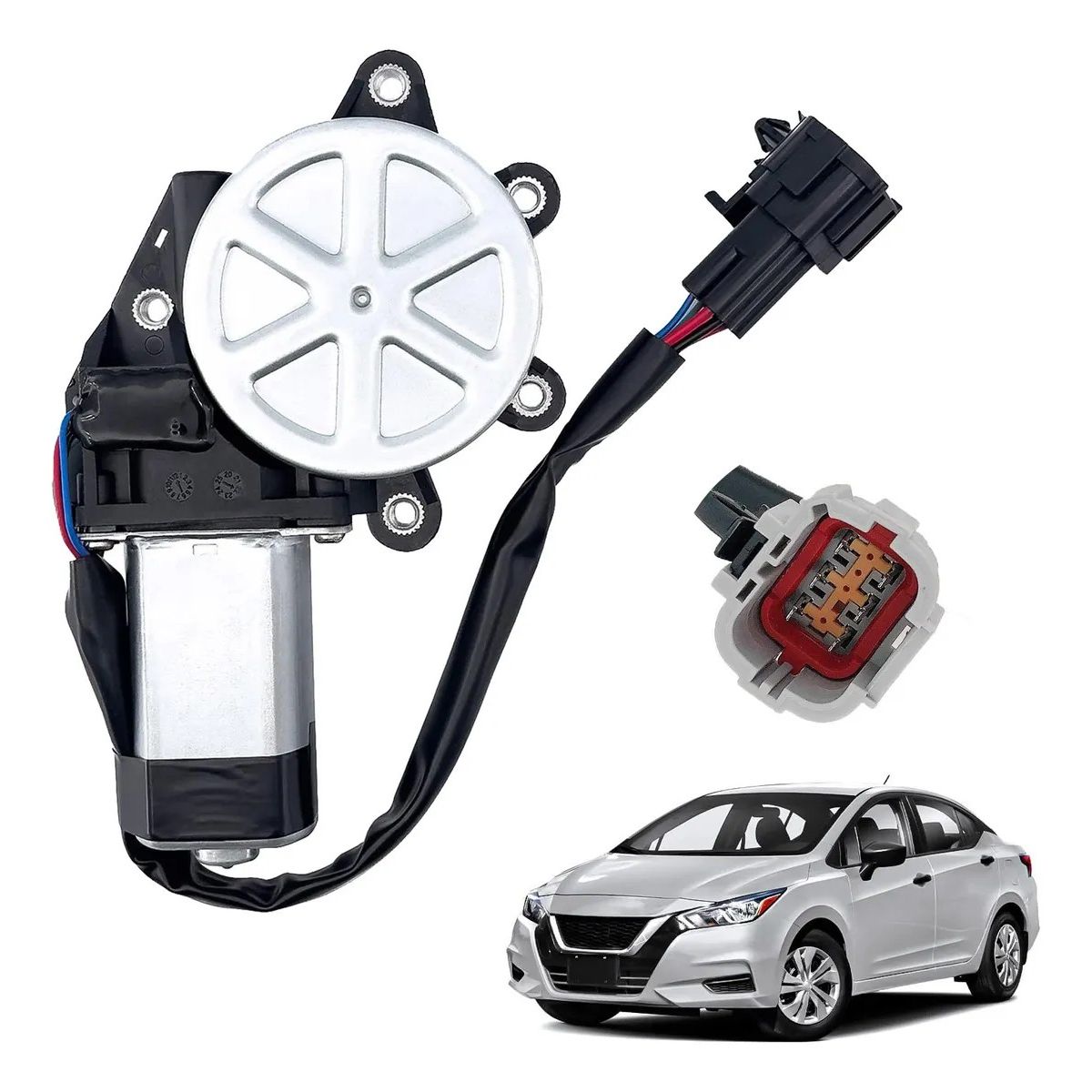 KUANGYE - Motor Alzavidrio Para Nissan Tiida 07-14 Lado Chofer