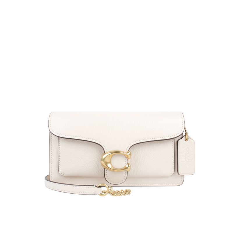 COACH - COACH Tabby Chain Clutch Bag in Chalk CE772