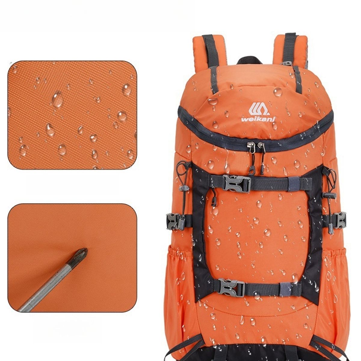 TIOZONEY - Mochila Impermeable Para Camping Trekking Y Viajes 30L