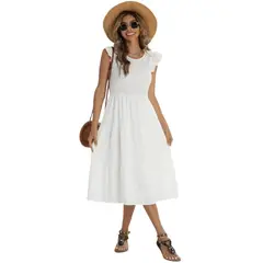 TIOZONEY - Vestidos sin tirantes para mujer.-