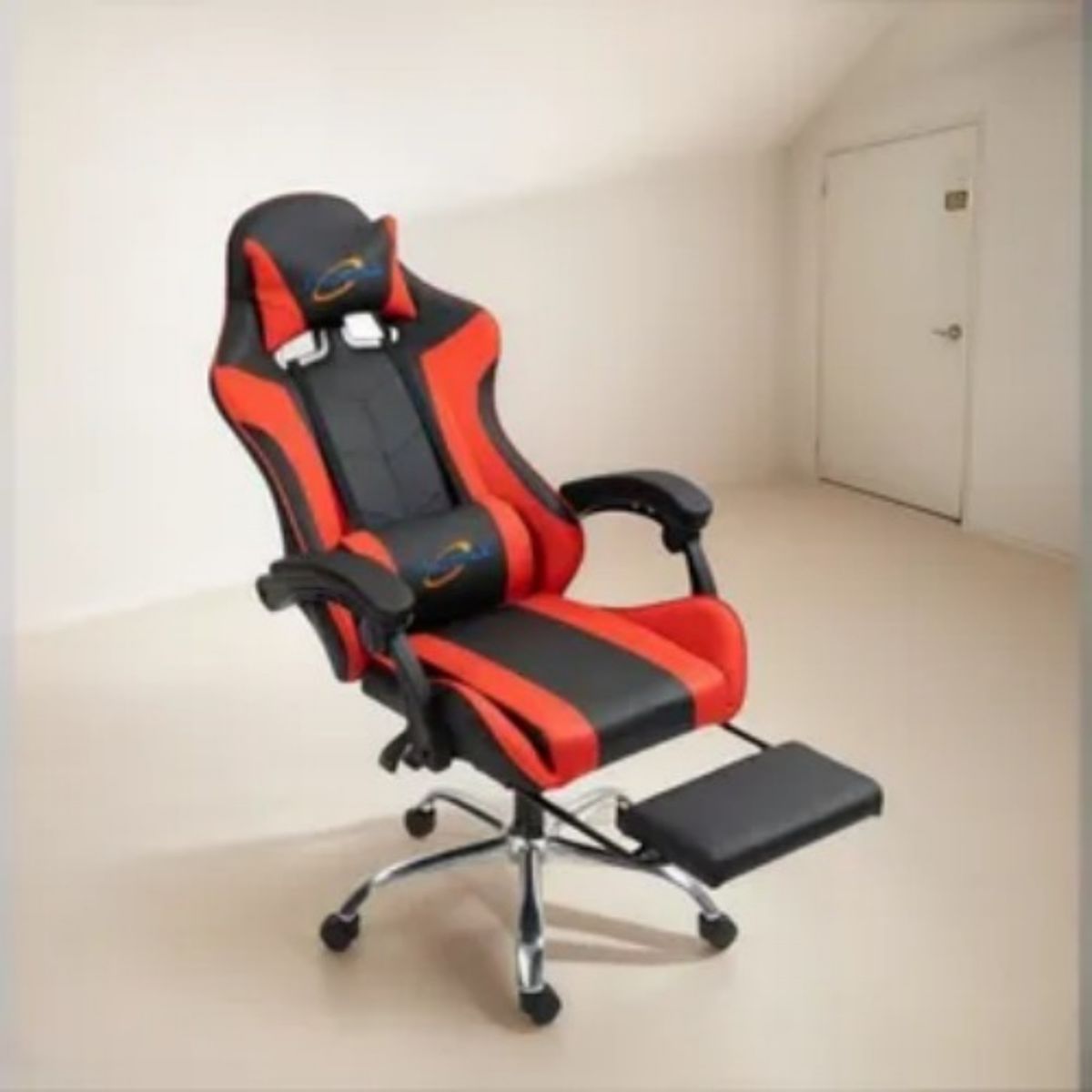 GENERICO - Silla Gamer Ergonómica Ajustable Falatale- Colores Rojo.