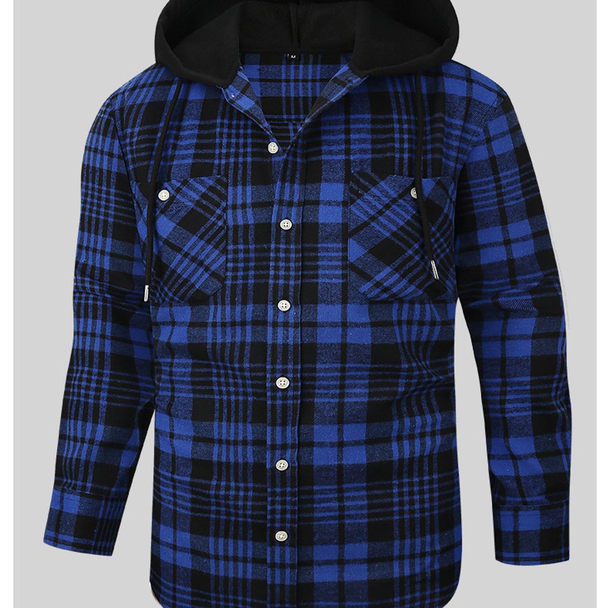 TIOZONEY - Camisas con capucha para hombre