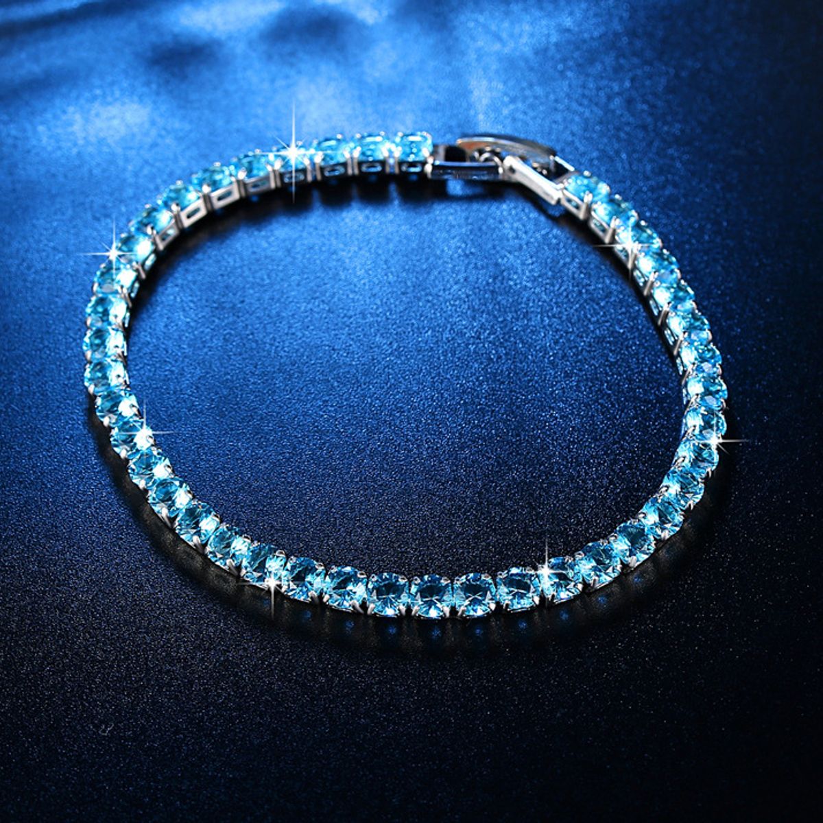 TIOZONEY - Pulsera Cadena Enlazada Mujer