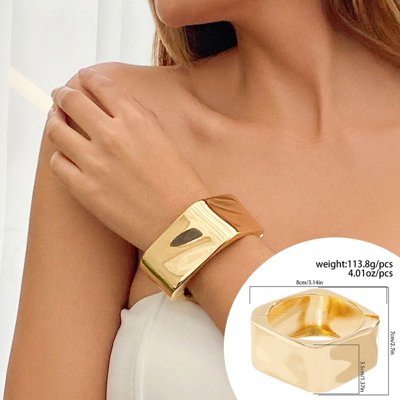 TIOZONEY - Pulsera chapada en oro para mujer