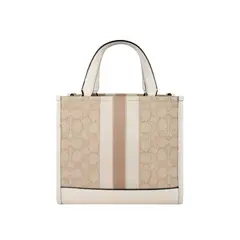 COACH - Dempsey Tote Bag In Signature Jacquard With Stripe & Patch CQ878
