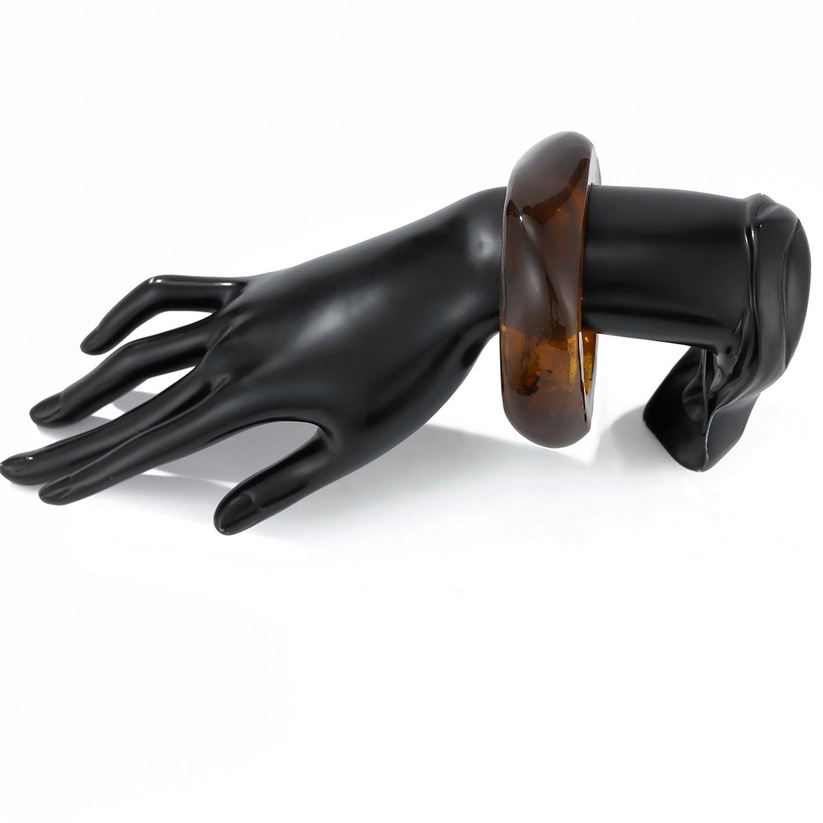 TIOZONEY - Pulseras gruesas de acrílico para mujer