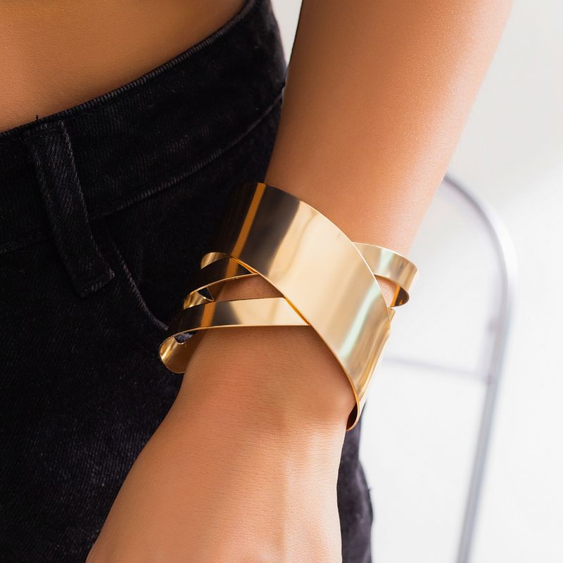 TIOZONEY - Pulsera de metal para mujer