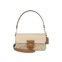 COACH - Morgan Shoulder Bag In Blocked Signature Canvas CR332