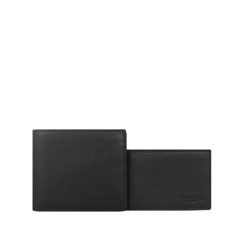 COACH - COACH Hombres cartera de cuero Cr911