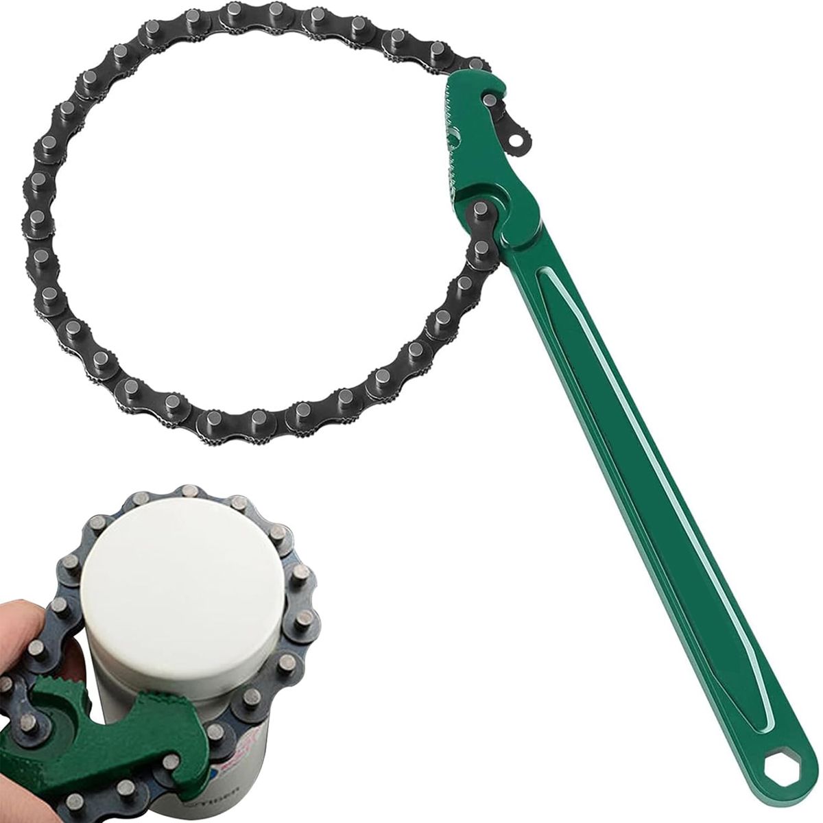 EDWINAYY - Llave Saca Filtro Cadena 9 Pulgadas 220mm / Toolstore