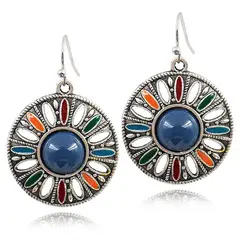 TIOZONEY - 1PCS Aretes Bohemios Hechos a Mano