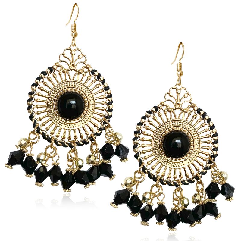 TIOZONEY - 1PCS Aretes Bohemios Hechos a Mano