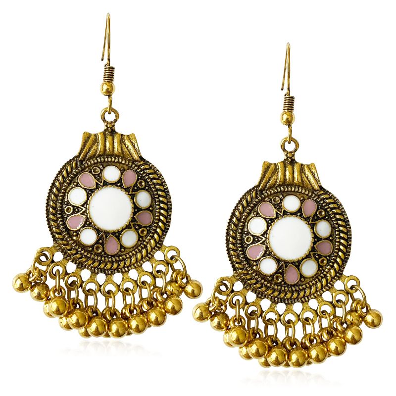 TIOZONEY - 1PCS Aretes Bohemios Hechos a Mano