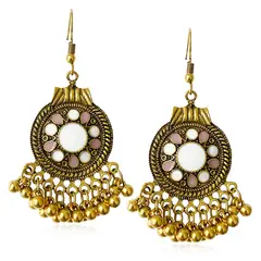TIOZONEY - 1PCS Aretes Bohemios Hechos a Mano