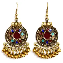 TIOZONEY - 1PCS Aretes Bohemios Hechos a Mano
