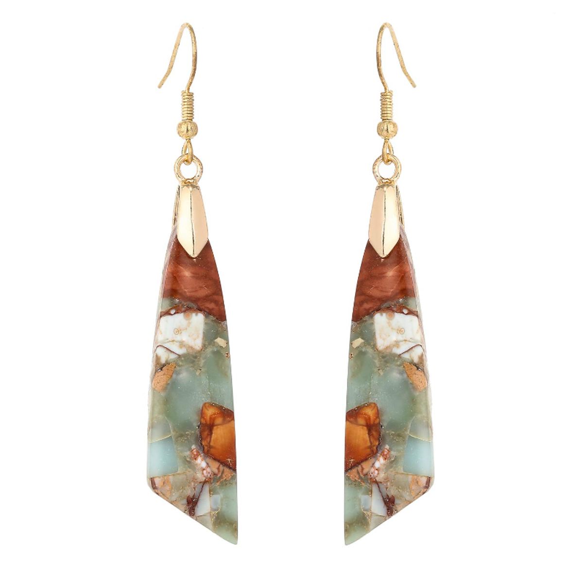 TIOZONEY - 1PCS Aretes Bohemios Hechos a Mano