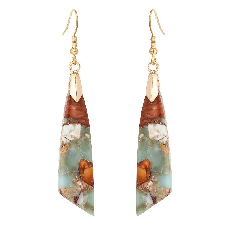 TIOZONEY - 1PCS Aretes Bohemios Hechos a Mano