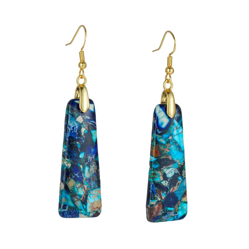 TIOZONEY - 1PCS Aretes Bohemios Hechos a Mano