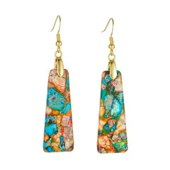 TIOZONEY - 1PCS Aretes Bohemios Hechos a Mano