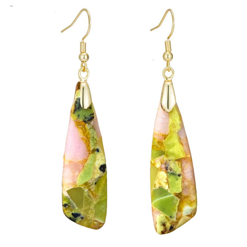 TIOZONEY - 1PCS Aretes Bohemios Hechos a Mano