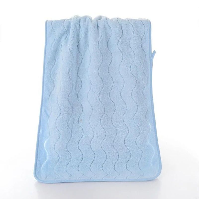 GENERICO - Toalla Multipropósito Súper Absorbente 140x70CM Azul