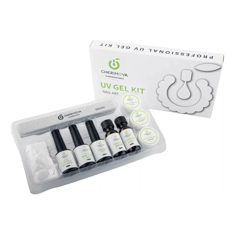CHERIMOYA - Kit Básico Para Sistema De Uñas De Gel Cherimoya