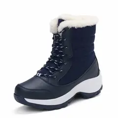 TIOZONEY - Bota Para Mujer Negro.