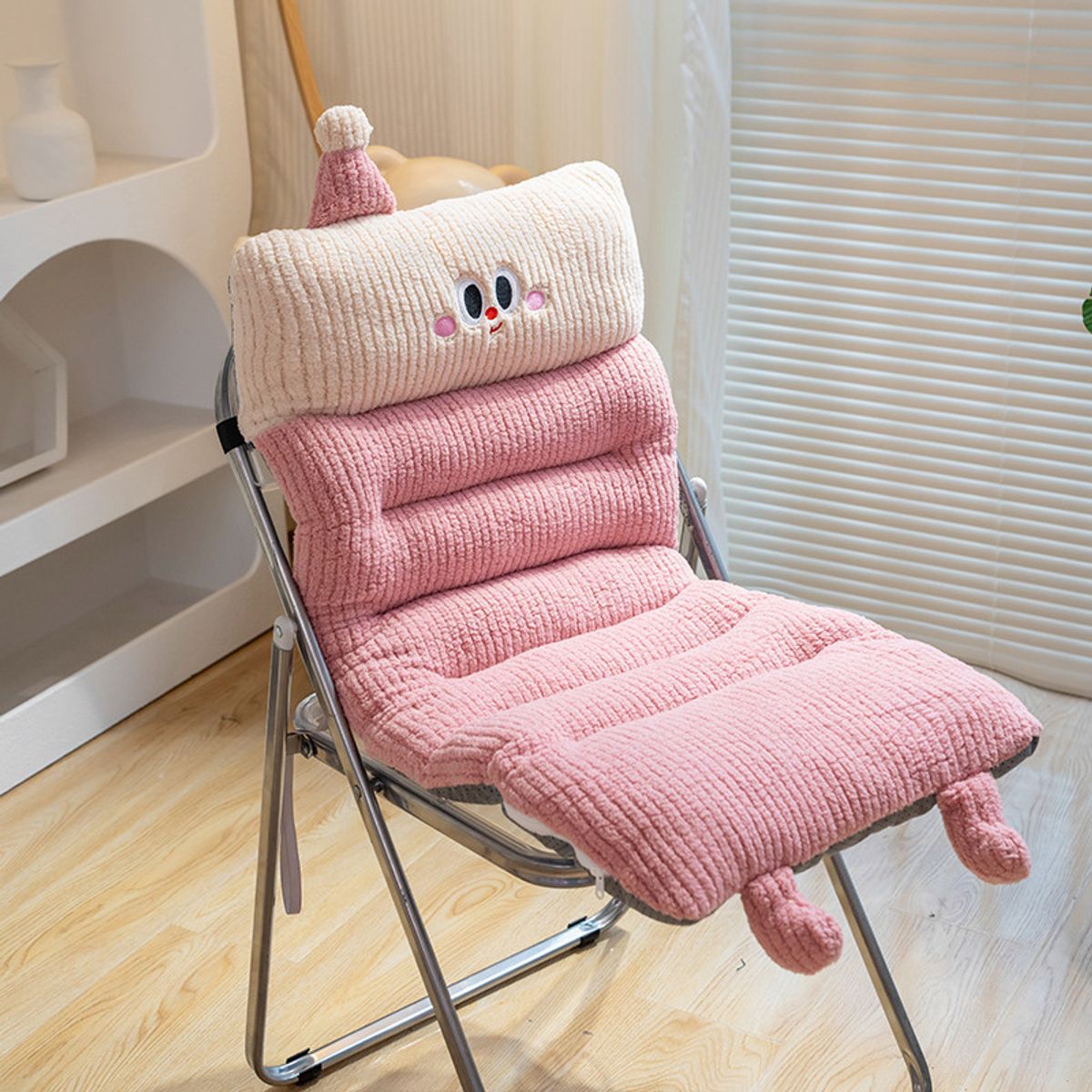 TIOZONEY - Cojín del asiento del dormitorio de la Oficina（8545CM  Rosa）