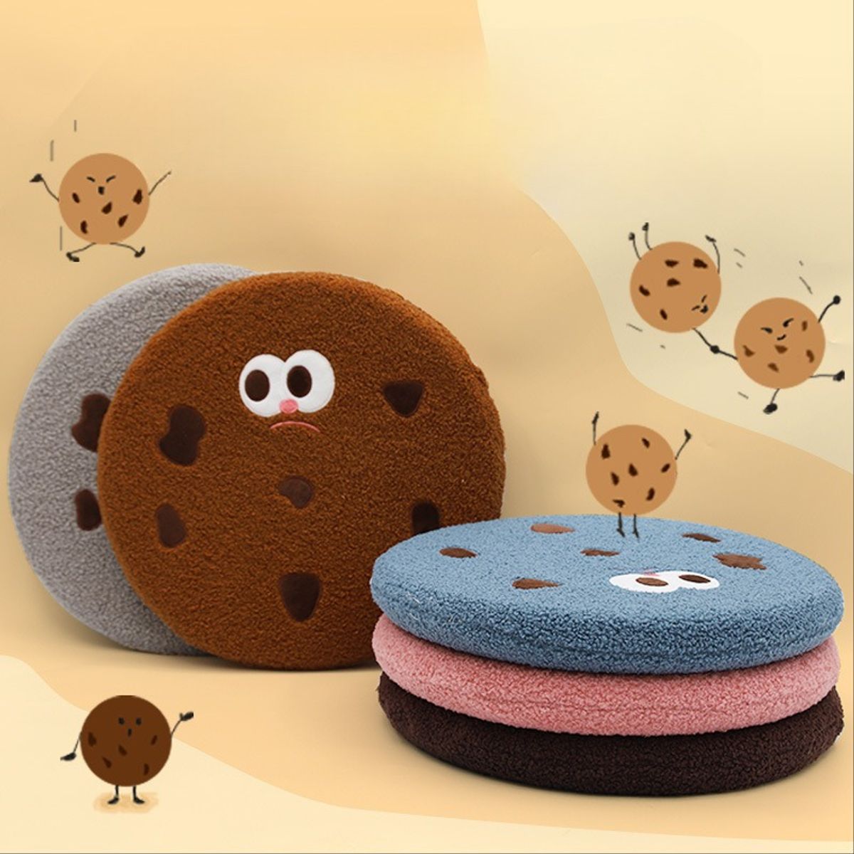 TIOZONEY - Cojín del asiento del dormitorio de la Oficina（4040CM  Rosa）