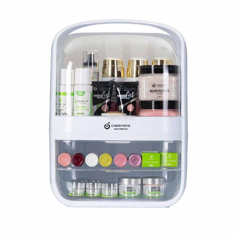 CHERIMOYA - Organizador De Cosmeticos Maquillajes 3 Cajones Separadores