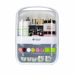 CHERIMOYA - Organizador De Cosmeticos Maquillajes 3 Cajones Separadores