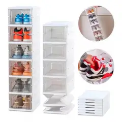 GENERICO - Zapatera Plegable Organizador 6 Niveles Una Pieza Firme