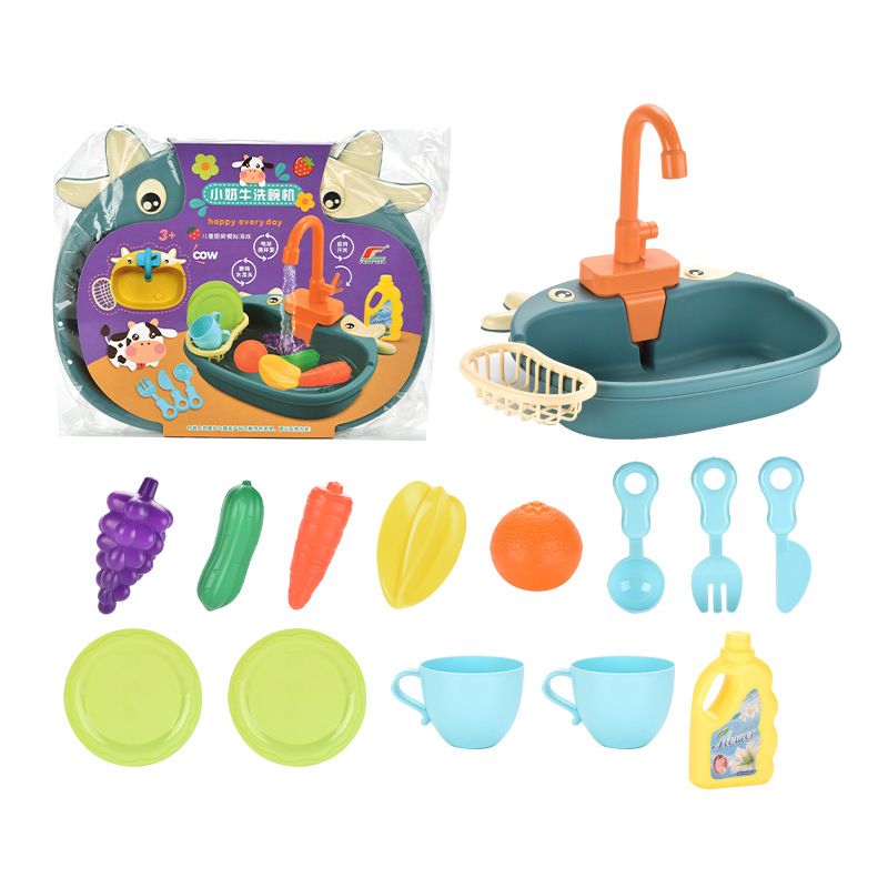 TIOZONEY - 16PCS Juguete de lavavajillas para niños