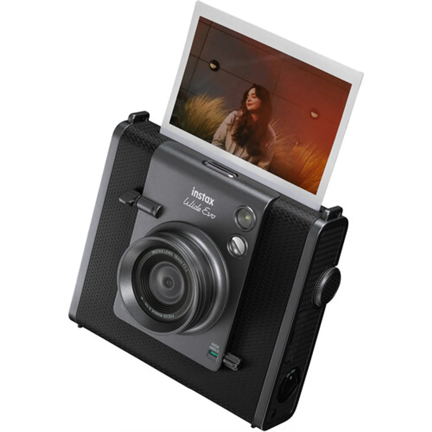 【ほぼ新品】instax WIDE EVO セット（ケース付） FUJIFILM Fujifilm Instax WIDE EVO Hybrid Instant Film Camera