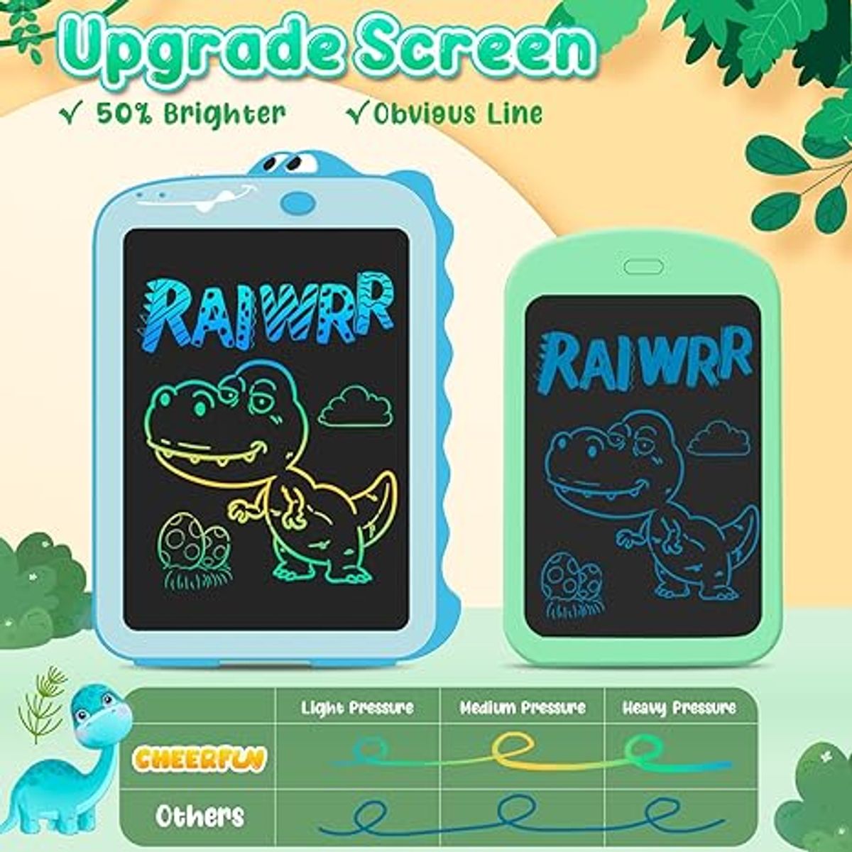 TIOZONEY - Tableta de escritura LCD para niños