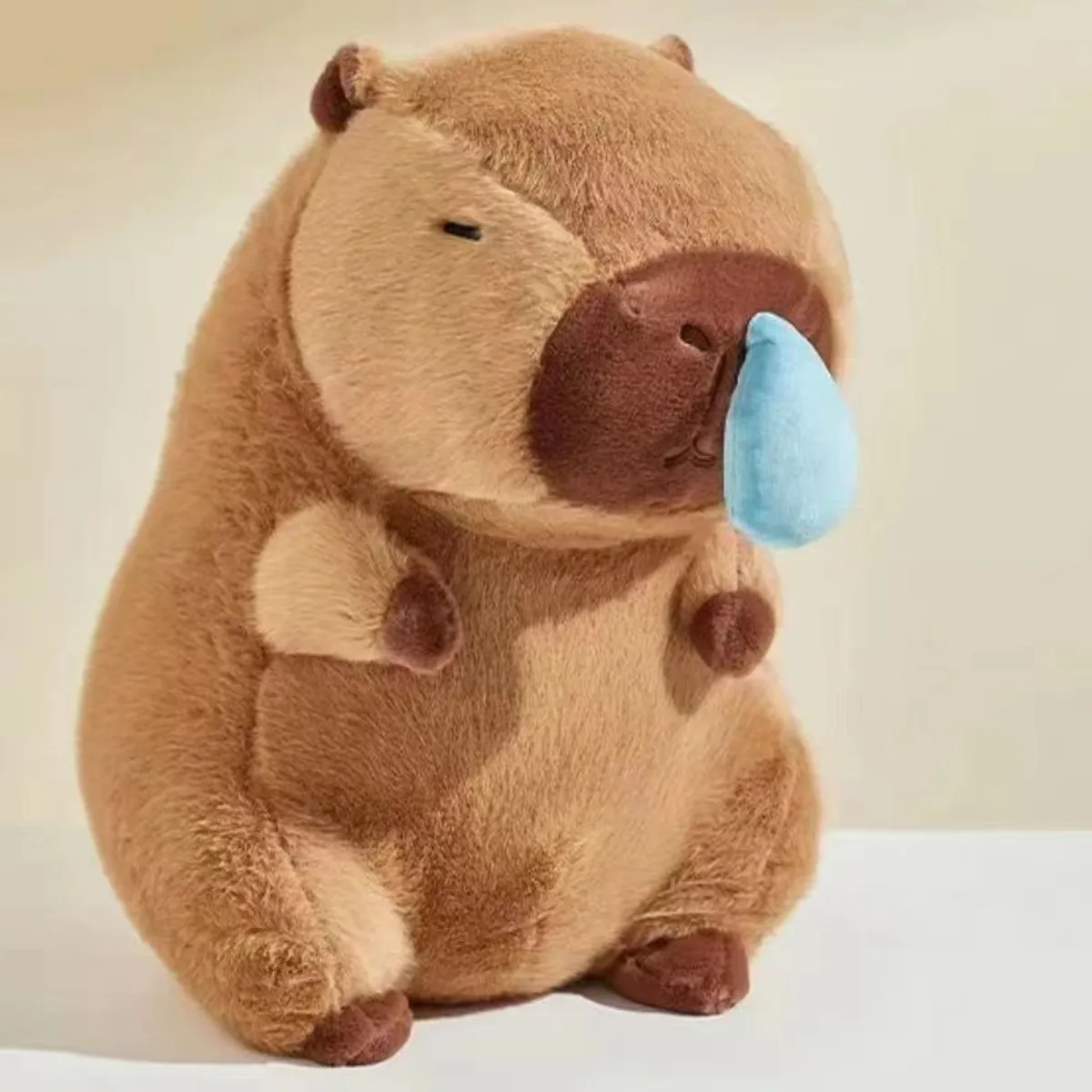 TIOZONEY - Peluche De Capibara Kawaii Carpincho 30Cm-
