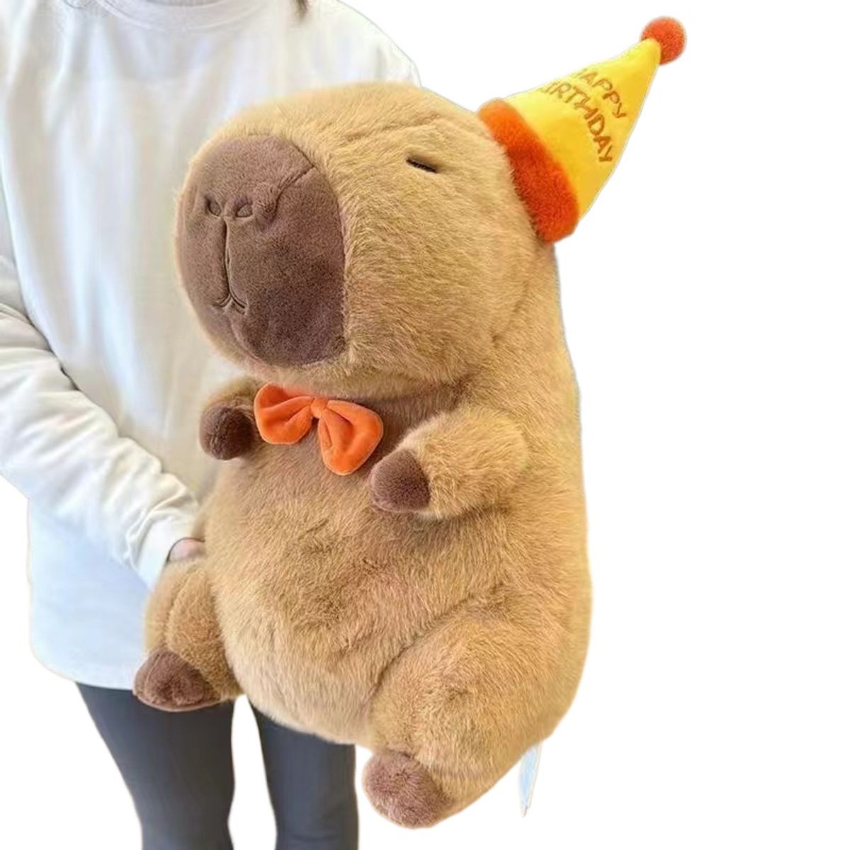 TIOZONEY - Peluche De Capibara Kawaii Carpincho 30Cm-
